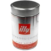 Holiday Gifts illy Medium Roast Fine Grind Ground Coffee for Espresso 8.8-oz.
