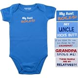 Baby-Says Bodysuits - Fun Family Sayings for Boys