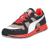 Puma Mens RS 100 Speckle Navy/Champagne/White/Florida Orange Casual shoe
