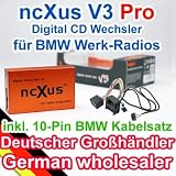 Produkt-Bild: ncXus V3 Pro BMW USB SD MP3 CD Wechsler Interface f&uuml;r BMW Business Radio und Business CD mit Bluetooth A2DP + 10-Pin Adapter Kabel