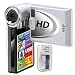 SVP T400-Silver 1280x720p True HD Camcorder with 2.4 LCD (AA Rechargeable Set Included)