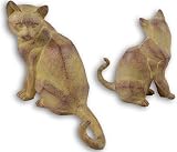Border Fine Arts Stone Carved Look Cat REDUCED!