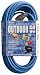 Search : Coleman Cable 02368-06 16-3 50-Foot Hi-Vis Low Temp Winter Extension Cord, Blue