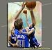 NBA Dirk Nowitzki ORG MIXED MEDIA PAINTING ON CANVAS W 1.5