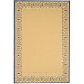 Terrace Patio Rug - Natural/ Blue (2'7"x5')