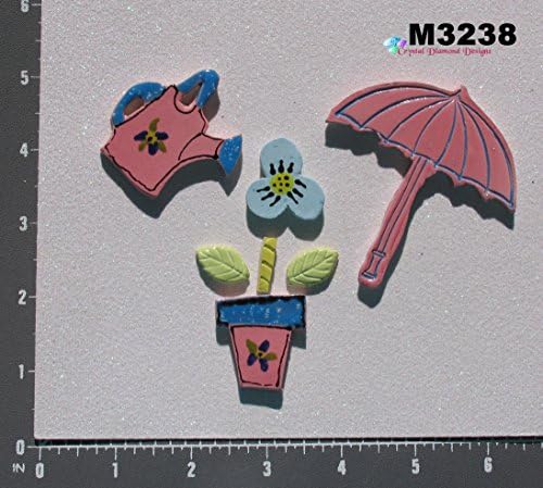 GARDENING MIX - HANDMADE CERAMIC TILES FOR USE in your MOSAIC DESIGNS M3238