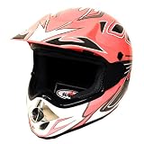 New Motocross ATV Dirt Bike MX Adult Racing Speedy Helmet Pink