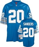 Barry Sanders Detroit Lions Light Blue NFL Premier Throwback Jersey