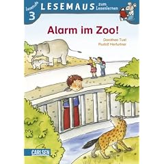 LESEMAUS zum Lesenlernen Stufe 3, Band 510: Alarm im Zoo!: Lesestufe 3
