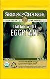 Seeds of Change S10810 Certified Organic Italian White Eggplant