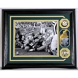 BART STARR AUTOGRAPHED ICE BOWL PHOTO MINT