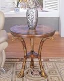 Diagonal Aubuson Hand Painted Accent Table - Powell Furniture - 498-269