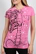 Iron Fist - Robo Shimmer S/S Womens T-Shirt In Pink