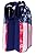 Hoopla Gorilla Bags - All American Star Spangled Banner 6 Pack - Deluxe Insulated Bottle Carrier - Durable Neoprene Beer Bottle Tote, Lightweight, Stores Flat