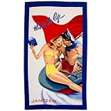 Jantzen 100-Year Anniversary Beach Towel, This Is the Life