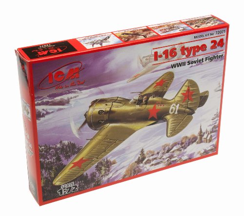 ICM Kit Modellismo Aereo Sovietico I-5 Biplano – Scala 1:72 – Adesivi E Schema Colori Inclusi - 2