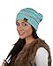 Slope Knitted Beanie Warm Chunky Thick Soft Stretch Cable Beanie Hat...