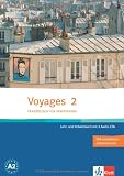 Produkt-Bild: Voyages 2. Lehr- und Arbeitsbuch. Mit 2 CDs: Franz&ouml;sisch f&uuml;r Erwachsene
