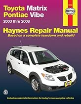 Toyota Matrix & Pontiac Vibe, '03-'08 (Haynes Repair Manual) Toyota Matrix & Pontiac Vibe, '03-'08 (Haynes Repair Manual)