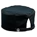 Chef Works DFBB-BLK Cool Vent Skull Cap Beanie, Black