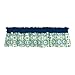 Trend Lab Waverly Solar Flair Window Valance, Blue/Green