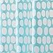 InterDesign Honeycomb Shower Curtain, 72 x 72, Aqua
