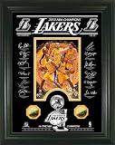 Los Angeles Lakers - NBA Champs 2010 - Etched Signatures - Framed Photo Picture