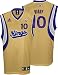 Mike Bibby Sacramento Kings Old Gold Replica Adidas NBA Jersey