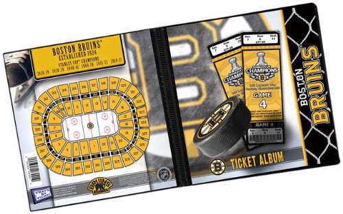 NHL Boston Bruins 2011 Stanley Cup Champions Ticket Album