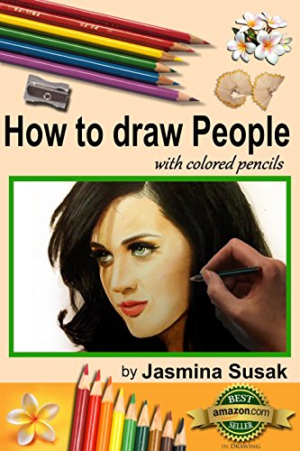 How to draw People: with colored pencils, How to Draw Realistic Faces, Learn to Draw Lifelike Heads from Photographs, Step-by-Step Drawing Tutorial, Drawing Face, Shading, How to draw human portraits