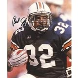 Rudi Johnson Autographed Auburn Tigers (Blue Jersey) 8x10 Photo
