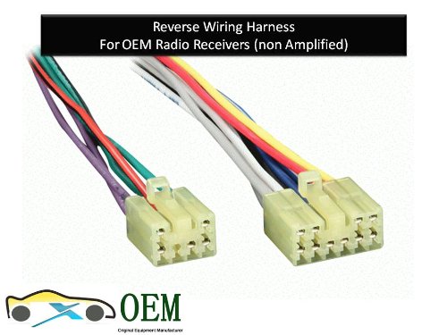 Reverse Wiring Harness for 1987-2007 Toyota Lexus Scion ... 2000 toyota celica stereo wiring diagram 