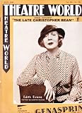 THEATRE WORLD MAGAZINE BACK ISSUE JUL 1933 THE LATE CHRISTOPHER BEAN - EDITH EVANS