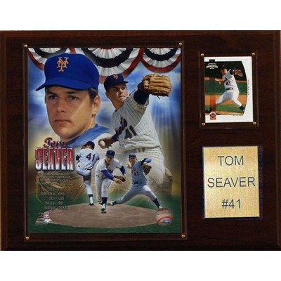 MLB New York Mets Tom Seaver Player Plaque