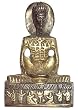 Hindu Religious Statue Brass Buddha 4 X 2.5 inches (mbudha1020)