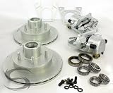 10 inch Titan 3500 lb. Disc Brakes Complete Axle Set S-CAD #4841400