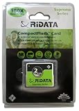 Ridata Cf Card 2GB 150X Pro Slc Speed Reliability Longer Life Span