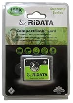 Ridata Cf Card 2GB 150X Pro Slc Speed Reliability Longer Life Span