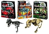 Review Mega Blocks  / MEGA BLOCKS Magna Bones Dinosaur, 3 designs