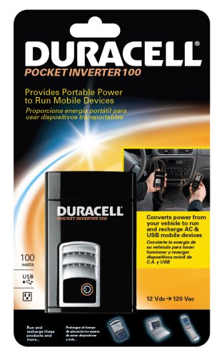 Where to buy Duracell 813-0281-07 100 Watt DC to AC Pocket Power Inverter