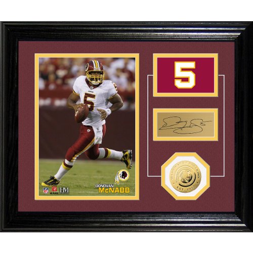 Highland Mint Washington Redskins Donovan McNabb Player Pride Desk Top Photo Mint