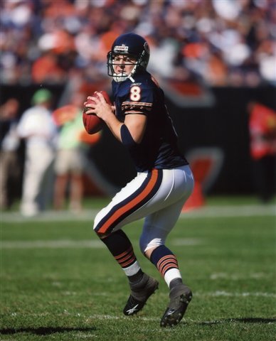 REX GROSSMAN CHICAGO BEARS 8X10 SPORTS ACTION PHOTO (2)
