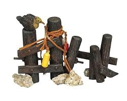 Lemax Plymouth Corners Village Wooden Mooring Nautical Accessory #14647