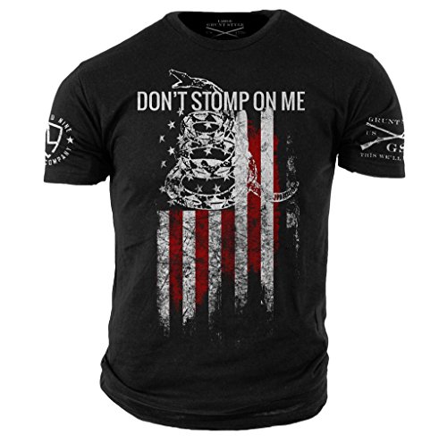 Grunt Style Enlisted 9 Don't Stomp On Me Men's T-Shirt, Size XL