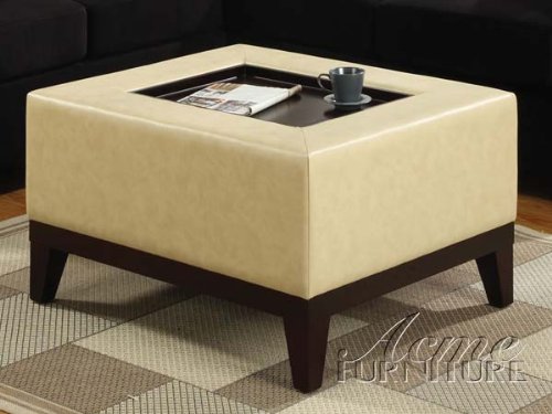 Beautiful Ottoman w/ Tray ACS 005113