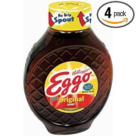 Eggo Original Syrup, 23-Ounce Bottles (Pack of 4)