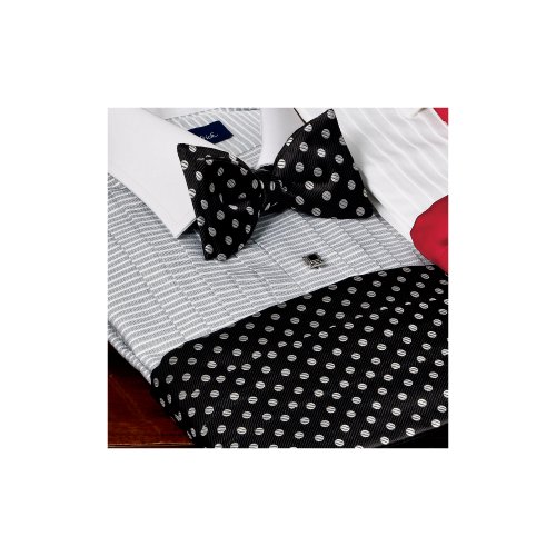 Dots Bow Tie \ Cummerbund Set