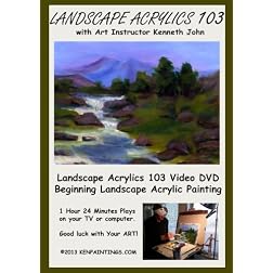 Landscape Acrylics Painting 103