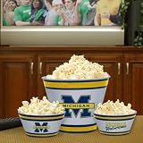 Michigan Wolverines Melamine Serving Set