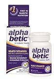 alpha betic Once-A-Day Multi-Vitamin Supplement, 30 Caplets (Pack of 2)